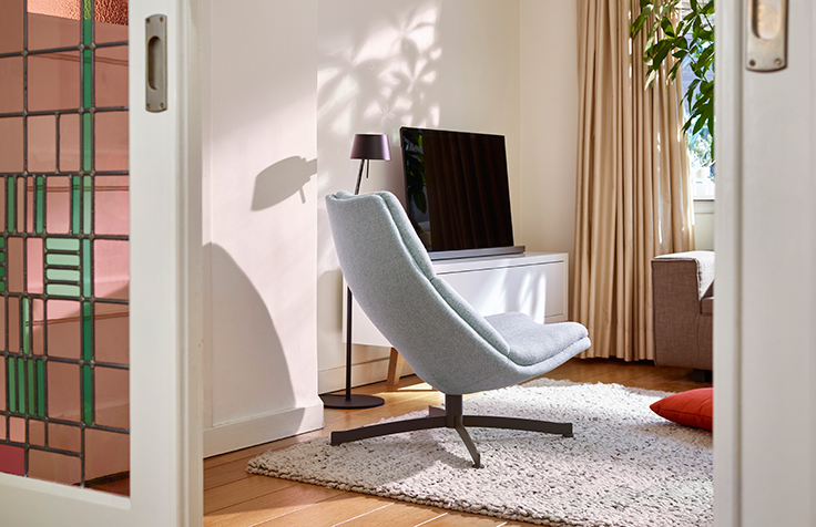 De moderne F512 fauteuil van Artifort